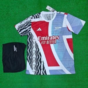 Arsenal Pre-Match Jersey and Shorts
