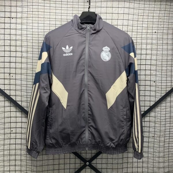 REAL MADRID GREY 24-25 WINDBREAKER