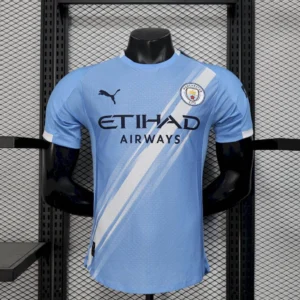 Manchester City Home 25/26 Player Version Football Jersey