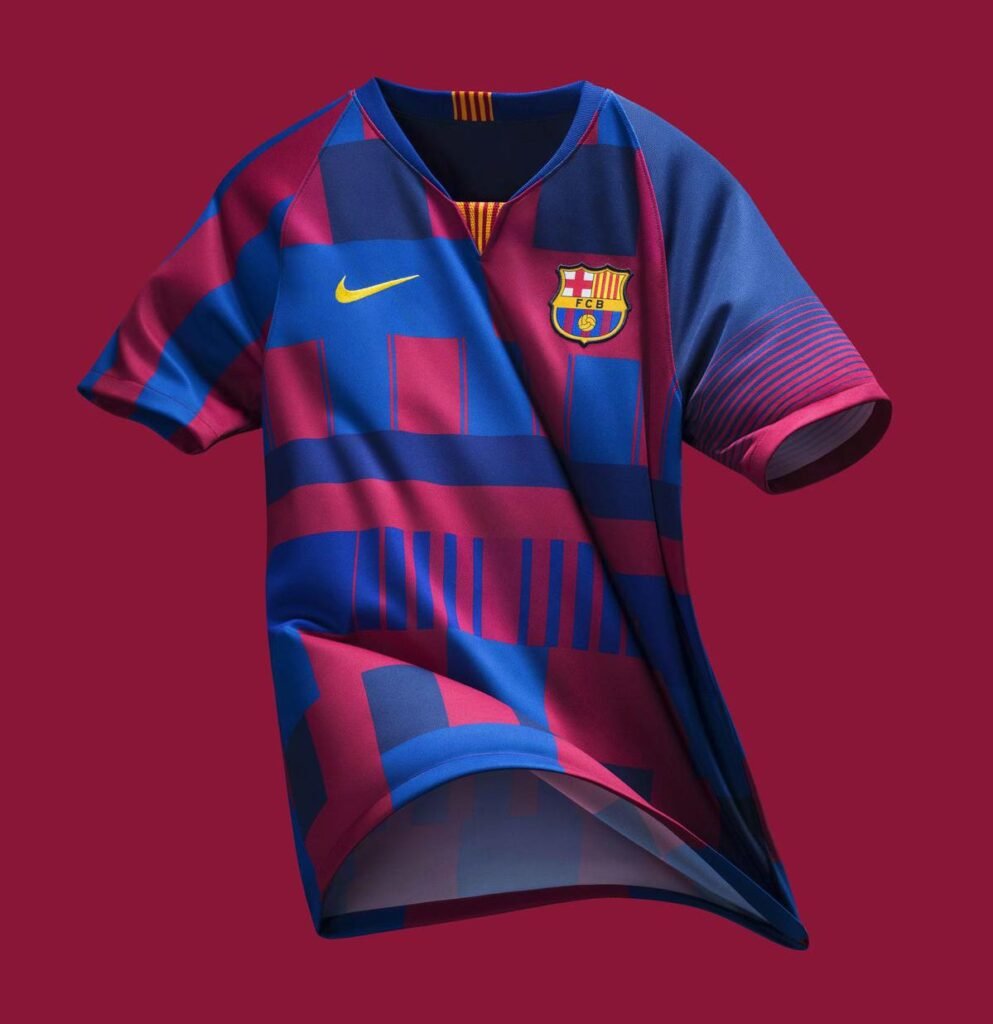 2. Barcelona Mashup Jersey (2019)