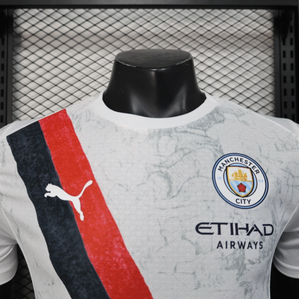 2025-2026 Player Version Manchester City Away Football Jersey - Image 3