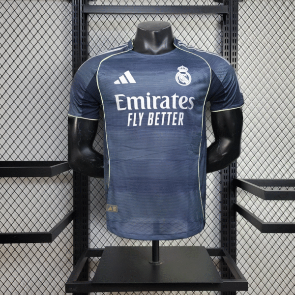 Real Madrid Away 25-26 Player version Football Jersey