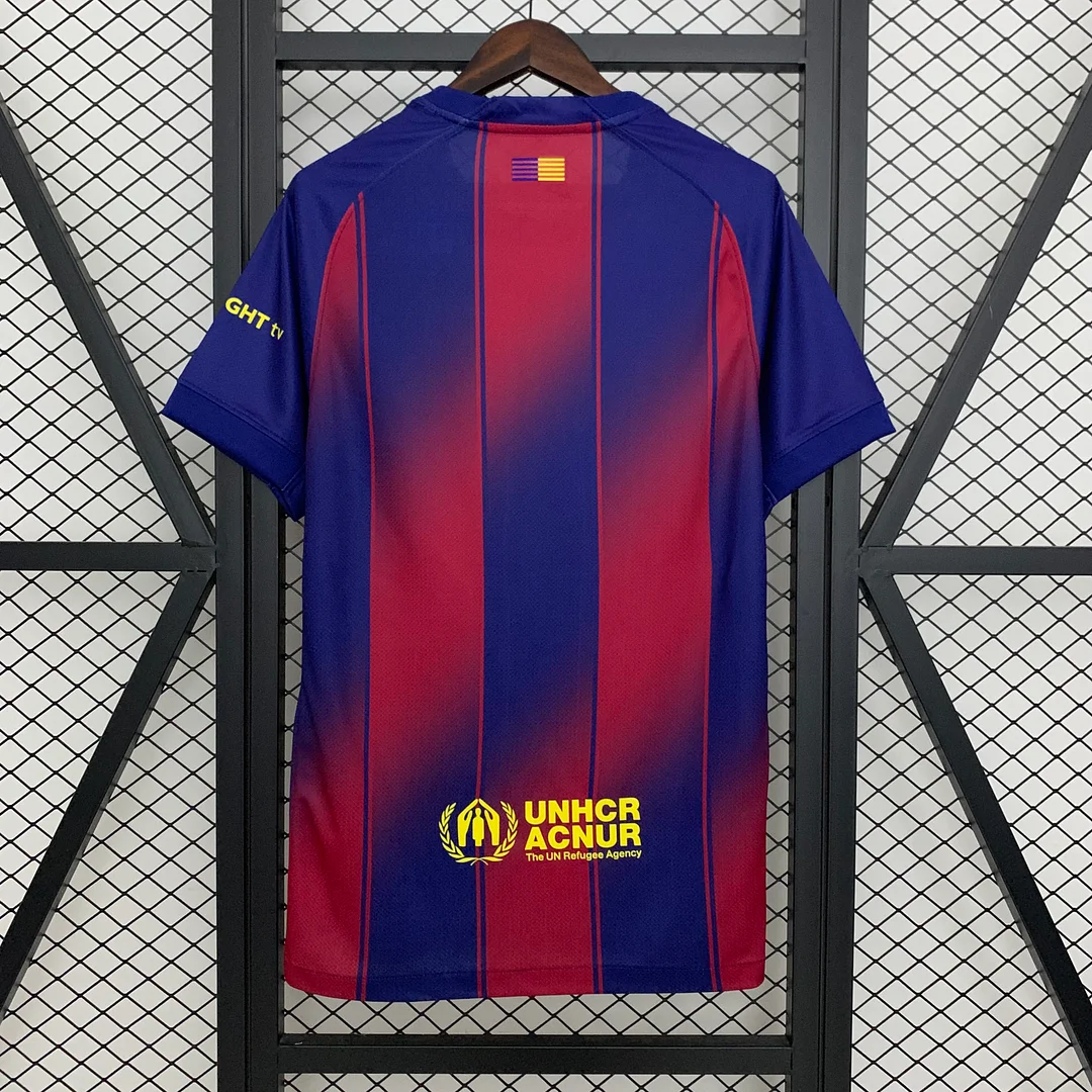 2025-2026 Barcelona Home Football Jersey - Image 2