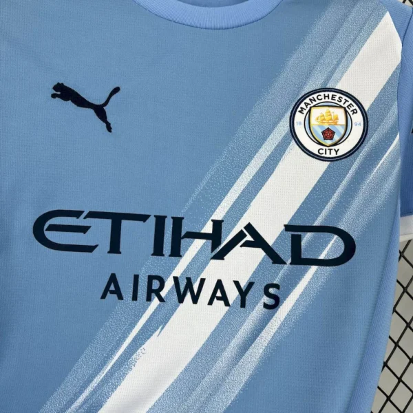 Manchester City Home 25/26 Fan version  Football Jersey - Image 3