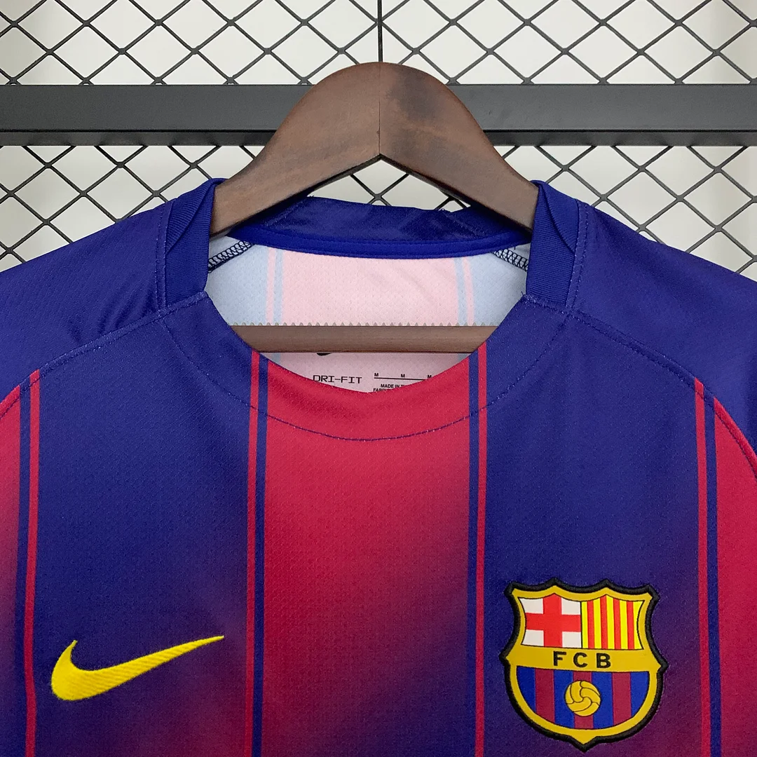 2025-2026 Barcelona Home Football Jersey - Image 3
