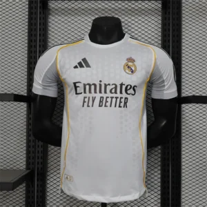 Real Madrid Home 25-26 Player version Football Jersey