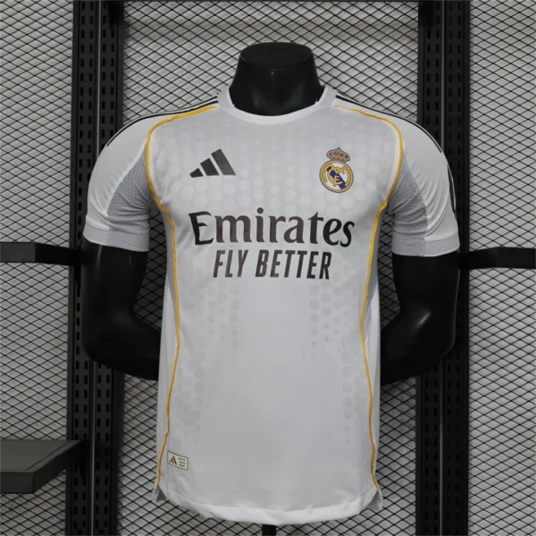 Real Madrid Home 25-26 Player version Football Jersey