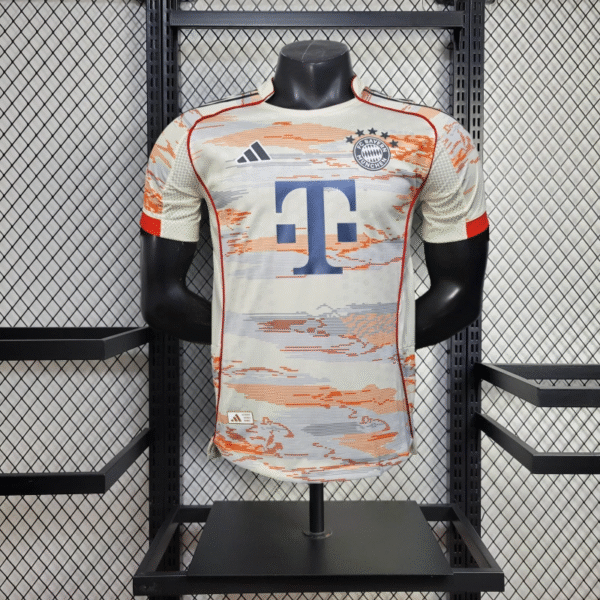 2025-2026 Player Version FC Bayern Munich Away Football Jersey