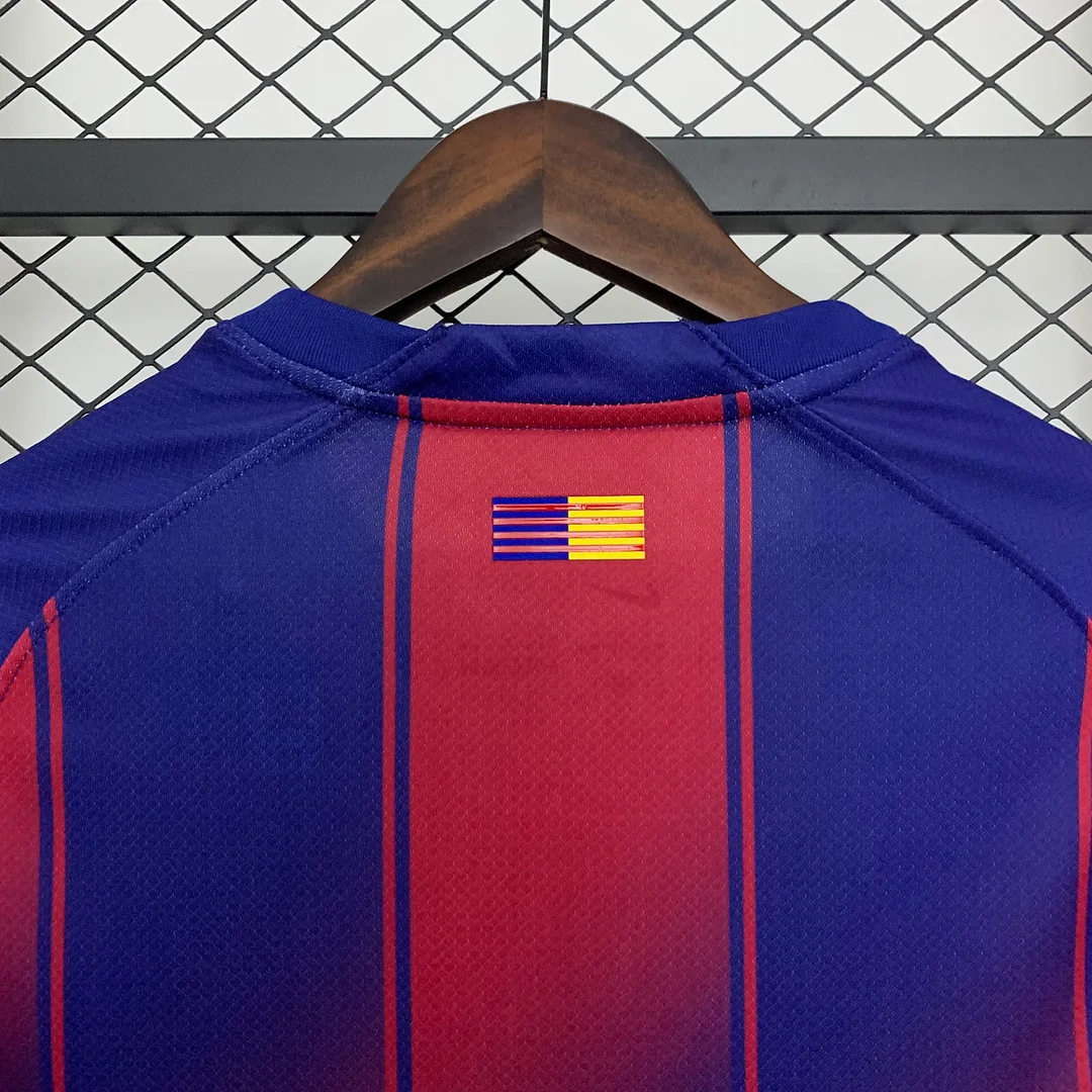 2025-2026 Barcelona Home Football Jersey - Image 4