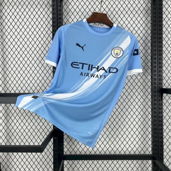 Manchester City Home 25/26 Fan version  Football Jersey