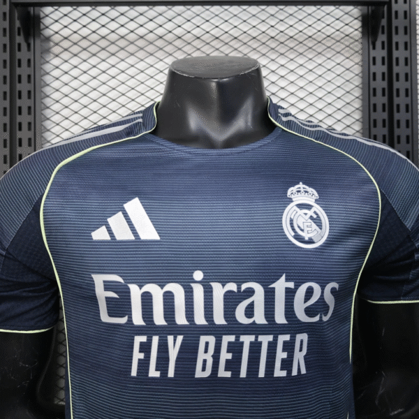 Real Madrid Away 25-26 Player version Football Jersey - Image 2