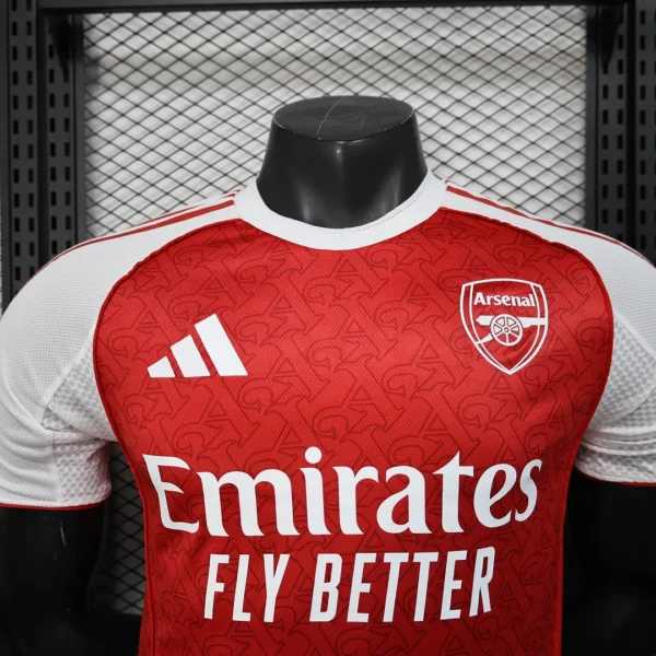 Arsenal FC Home 25/26 Player version Football Jersey - Image 3