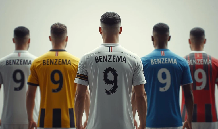 Top 10 Karim Benzema Football Jerseys of All Time