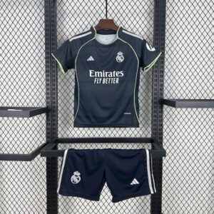 Real Madrid Away set 25/26 Jersey and Shorts