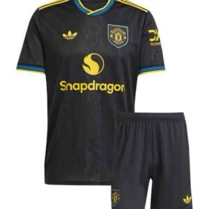 Manchester United Third Set 25/26 Jersey and Shorts