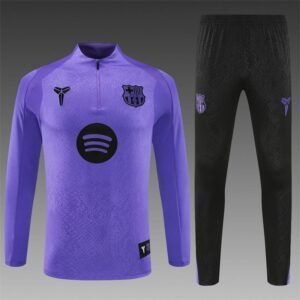 Barcelona Black And Purple 25/26 Track suit