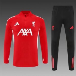 Liverpool Red and Black 25/26 Track Suit