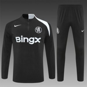 Chelsea Black 25/26 Track Suit