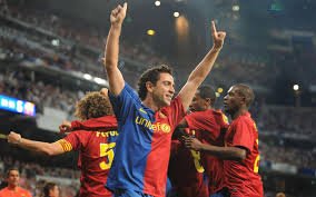 8. Xavi Hernández Barcelona 2008–09 Home Kit