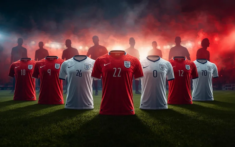 Top 10 England Football Kits of All Time – England Kit History