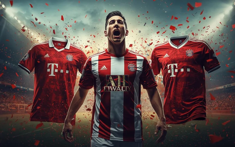 10 Most Iconic Football Kits Worn by Robert Lewandowski